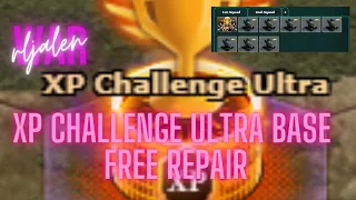 War Commander XP Challenge Ultra Base Free Repair.