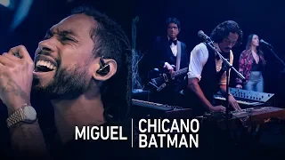 Miguel & Chicano Batman perform "SKY WALKER" & "BLACK LIPSTICK" TUGETHER | Official Video