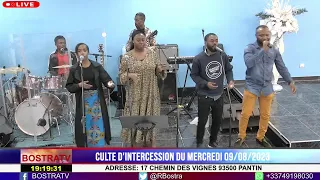 CULTE D'INTERCESSION DU MERCREDI 09/08/2023