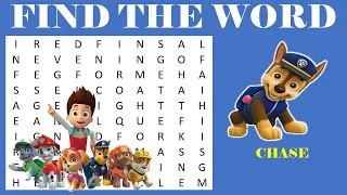 Word Hunt Challenge: Can You Find the Word? | Paw Patrol Edition 🐾🕵️‍♂️
