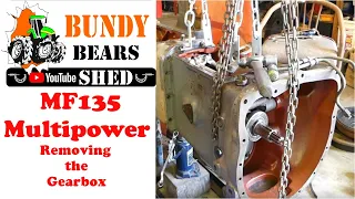 Massey Ferguson 135 Multipower Removing the Main Gearbox