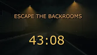 Escape The Backrooms (UPDATE 3) Solo Speedrun (43:08)