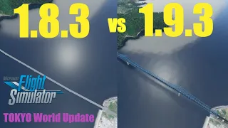 Microsoft Flight Simulator - Japan World Update Comparison Part 2/2