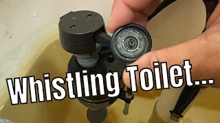 Quickly Fix a Whistling Toilet