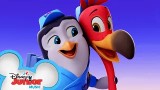 I Belong with My Best Friend 🐧 | Music Video | T.O.T.S. | Disney Junior