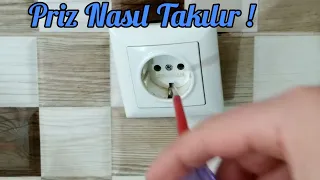 YERİNDEN ÇIKAN PRİZ NASIL TAKILIR