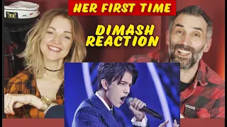 First time she listens to - Dimash   confessa - reaction @DimashQudaibergen_official