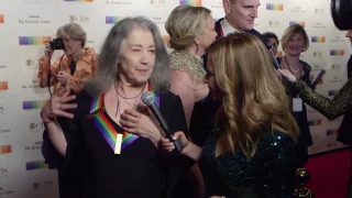Martha Argerich - 2016 Kennedy Center Honors (Red Carpet)