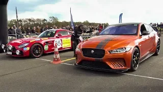 JAGUAR XE SV Project 8 VS Mercedes AMG GT63 4-door, AMG GTR, C63S!