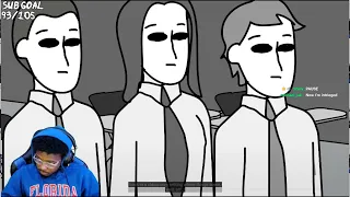 SCP-026 After School Retention REACTION (SCP Animation)