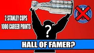 This NHL Player is being SNUBBED for the HALL OF FAME