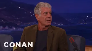 The Saddest Meal Anthony Bourdain Ever Ate | CONAN on TBS