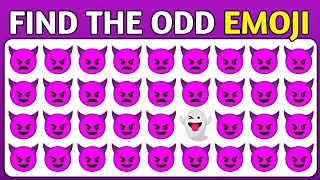 Find The ODD Emoji Hard | Find The ODD One Out | Emoji Quiz!