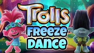 🎹 Trolls Movie 🎹 | Freeze Dance | Brain Break | GoNoodle Inspired | Just Dance