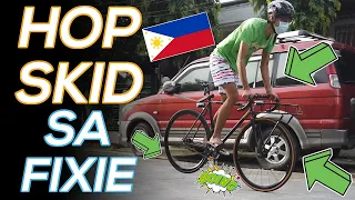 Paano mag Hop Skid sa Fixed Gear! (Mabisang Skid😱)