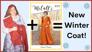 I'm Making Myself a Winter Coat Using McCalls 8123 by Angela Clayton