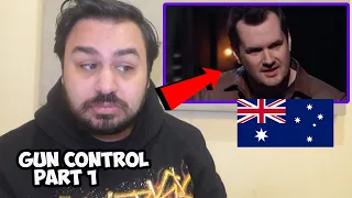 British Reaction To Jim Jefferies -- Gun Control (Part 1) (Australian Comedian)