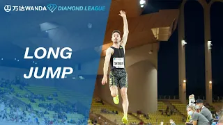 Miltiadis Tentoglou wins the men's long jump in the Final 3 in Monaco - Wanda Diamond League 2021