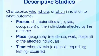 4. Descriptive and Analytical Studies | CPP NCD Epidemiology