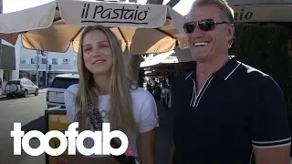 Dolph Lundgren Teaches Daughter Boxing in Return for Selfie Lessons | toofab