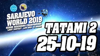 WAKO World Championships 2019 Tatami 2 25/10/19