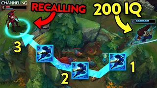 When LOL Players Make 200 IQ Plays...