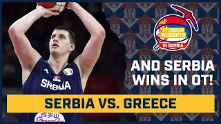 Jokic out-duels Giannis as Serbia wins in OT in Belgrade