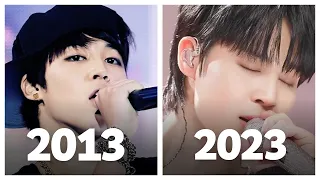 Jimin - Vocals Evolution (2013 - 2023)