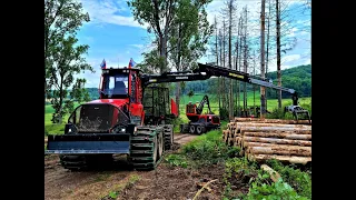 🌲*THE Biggest Forwarder* Komatsu 895 • Größte Rückezüge im Einsatz • Biggest machines • Part-2🌲