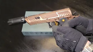 TTI Sand Viper by EMG. #airsoft #airsoftnation #review #custom #unboxing