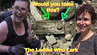 See what we took and what we left behind! Mudlarking the Thames with the Ladies who Lark!