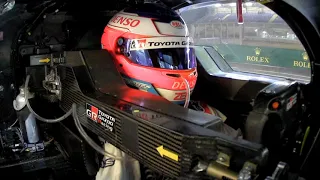 #7 Toyota Onboard Le Mans 2021 / Night time