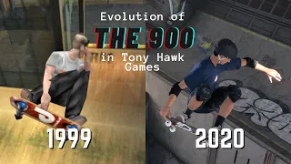 Evolution of 'The 900' in Tony Hawk Games (1999-2020)