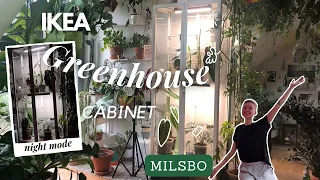 Building My IKEA "Milsbo" Greenhouse Cabinet 🪴 {Accessories + Tour} | Becauseidontknow
