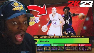 How to create BOTH MAMBA Kobe Replica NBA 2k23 Builds! Best Guard Builds