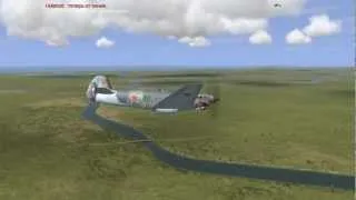 Yak-9T vs. Bf-109G-2 & Fw-190A-5, 5 kills