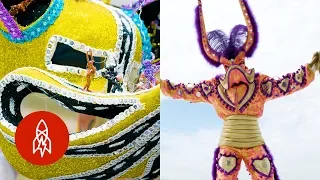 La tradición de hacer máscaras en República Dominicana