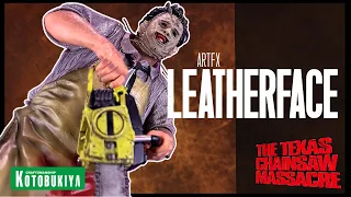 Kotobukiya The Texas Chainsaw Massacre Leatherface ArtFx Statue Review