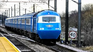 Trains at Northallerton, ECML | 22/02/2023 + Blue Pullman HST