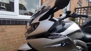 BMW K 1600 GTL , with 3 set of luggage has some aftermarket parts