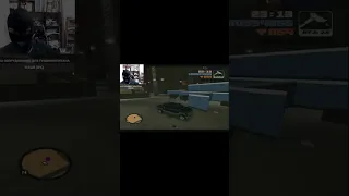 Дуэль на геймпаде в GTA 3 🔫 🎮 Осторожно, мат! #shorts