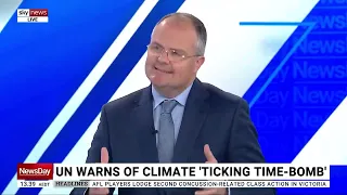 Sky News interview with Tom Connell - Climate Change