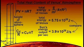 Astronomy - Ch. 11: Venus (19 of 61) What is the Total Heat Content of Venus' Atmosphere (Part 3)