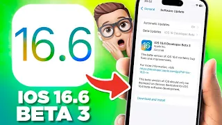 Saiu! 🔥 iOS 16.6 Beta 3! QUASE LÁ!