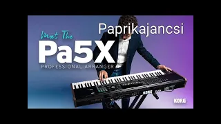 Koncz Zsuzsa - Paprikajancsi / KORG Pa5X Pro Cover by Johnny /