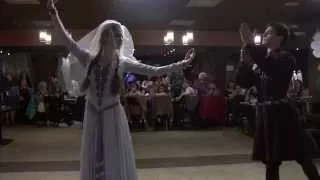 Ансамбль "Джута" Грузинский свадебный танец  Картули  - "TV SHANS"