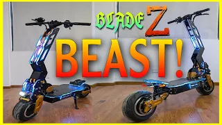 BLADE Z🔥| BEAST!! ELECTRIC SCOOTER | 72v 2000w x 2 | 29Ah / 35Ah LG | 50 A Controller | Vlog no.52