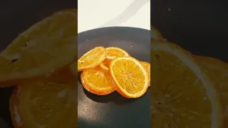 Easy Candied Orange slices #shorts