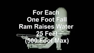 Rife Ram! Water Pumps Water