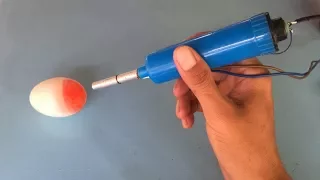 How to make a mini hot air gun at home